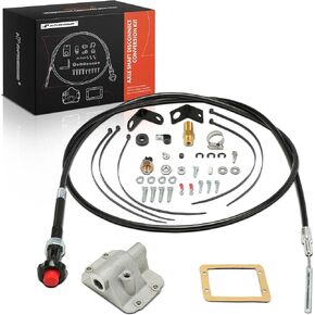 A-Premium Axle Ravel Discloint Disconnect Conversion Kit Taxtial Cable Kit متوافق مع Dodge RAM 1500 1994-2001 ، RAM 2500 RAM 3500 1994-2002 ، RAMCARGER W150 W250 W350 1985-1993
