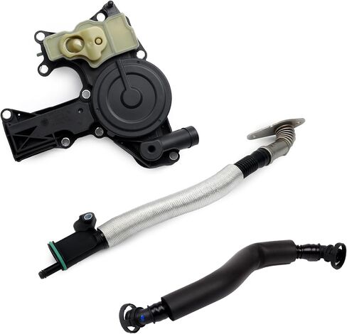 06H103495J 06H103495AE Engine Crankcase Vent Valve Oil Separator Breather Hose Kit Compatible With A4 A5 Quattro A6 A8 Q3 Q5 Seat in Saudi Arabia