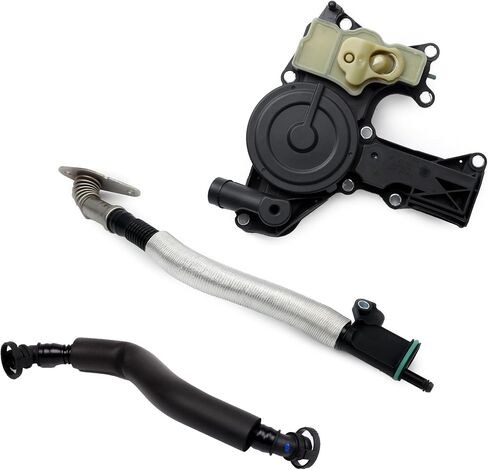06H103495J 06H103495AE Engine Crankcase Vent Valve Oil Separator Breather Hose Kit Compatible With A4 A5 Quattro A6 A8 Q3 Q5 Seat in Saudi Arabia