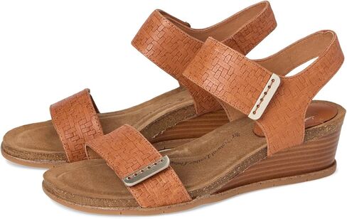 Sofft Women's Verdi II Wedge Sandal, Luggage Woven, 6.5 in Saudi Arabia