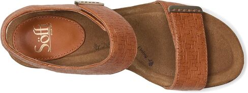 Sofft Women's Verdi II Wedge Sandal, Luggage Woven, 6.5 in Saudi Arabia