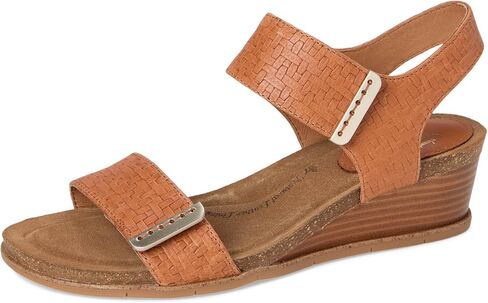 Sofft Women's Verdi II Wedge Sandal, Luggage Woven, 6.5 in Saudi Arabia