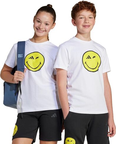 adidas Kids' Smiley World Graphics T-Shirt in Saudi Arabia
