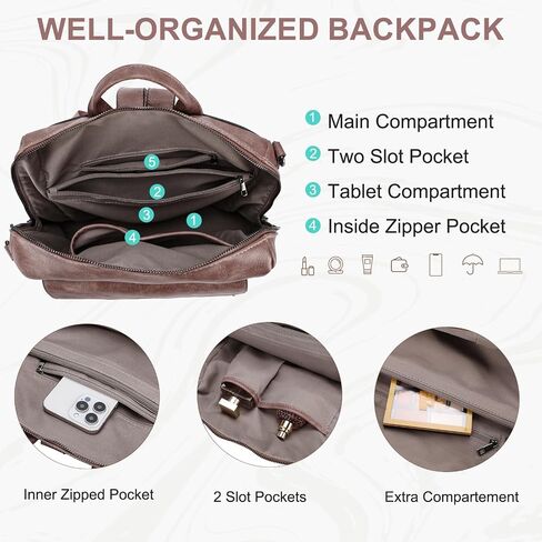 VASCHY Backpack Purse for Women, Large Vegan Leather Backpack Purse with Wallet Pouch Set Convertible Handbag for Ladies Guitar Strap Pink in Kuwait