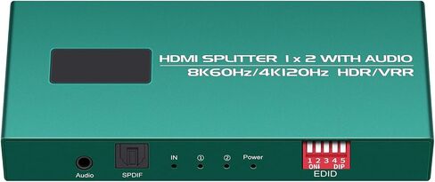 8K HDMI Splitter 1 in 4 Out 4k 120hz hue sync Box 1x4 hdmi Splitter 4k 120hz 4 Way hdmi 2.1 Splitter 1 in 4 Out 4k 120hz hdmi 4 Way Splitter 1 in 4 Out 8k hdmi 2.1 Splitter 1x4 8k PS5 Daoistek in Saudi Arabia