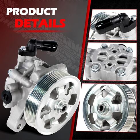 21-5495 Power Steering Pump Fit for Accord 2009 2009 2010 2011 2012 2.4L L4 ، Power Assist Pump مع استبدال البكرة لـ 56100R40A02 in Kuwait