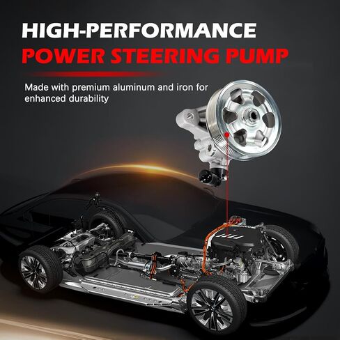 21-5495 Power Steering Pump Fit for Accord 2009 2009 2010 2011 2012 2.4L L4 ، Power Assist Pump مع استبدال البكرة لـ 56100R40A02 in Kuwait