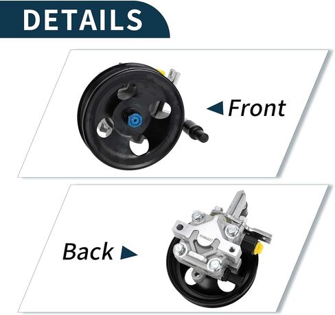 مضخة التوجيه السلطة لـ Hyundai Santa Fe 2.4L L4 2010-2012 لـ KIA Sorento 2.4L L4 2011-2013 NO.571002P200/571001U000 POWER PUMP PISSION in Saudi Arabia