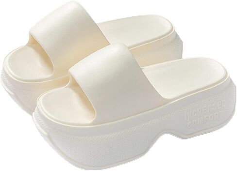 Alexis Leroy Casual Slippers for Women House Indoor Slides Bathroom Shower Sandals Lightweight Cushioned Thick Sole Easy to Clean in Saudi Arabia