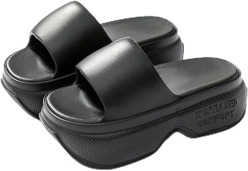 Alexis Leroy Casual Slippers for Women House Indoor Slides Bathroom Shower Sandals Lightweight Cushioned Thick Sole Easy to Clean in Saudi Arabia