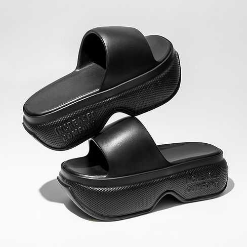 Alexis Leroy Casual Slippers for Women House Indoor Slides Bathroom Shower Sandals Lightweight Cushioned Thick Sole Easy to Clean in Saudi Arabia