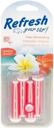 Car Air Freshener, Odor Eliminator, Set of 4 Auto Vent Sticks, Mixed Berries Scent, Refresh Your Car in Saudi Arabia
