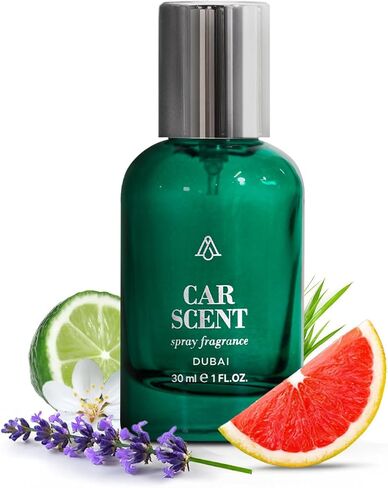 AromaPlan Car Air Freshener Spray, 24 Knights- Non-Toxic, Concentrated, Odor Eliminator & Long Lasting Car Air Freshener- Car Scent Spray, 5 Star Hotel Scent Fragrances (30 ml) in Kuwait