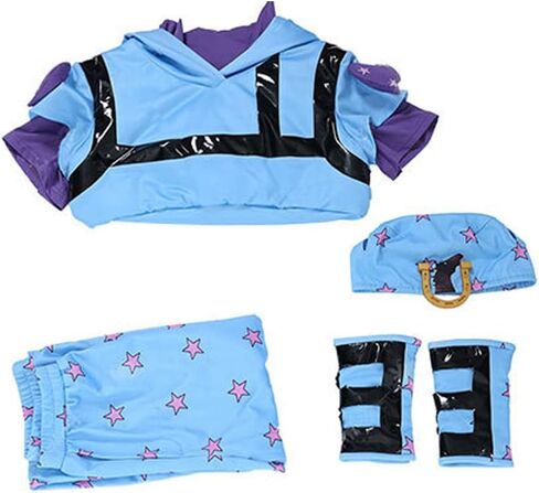 Johnny Joestar Cosplay Costume Blue Suit ohnny Joestar Cosplay Costume Outfit With Hat in Saudi Arabia
