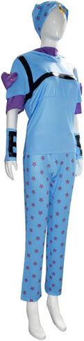 Johnny Joestar Cosplay Costume Blue Suit ohnny Joestar Cosplay Costume Outfit With Hat in Saudi Arabia