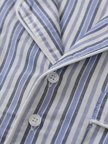 Latuza Men Cotton Nightshirt Lightgown Lightgown مع جيوب in Saudi Arabia