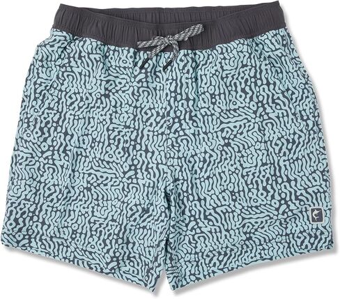 PELAGIC Leiday Elastic Waist Lined Shorts 17" in Kuwait