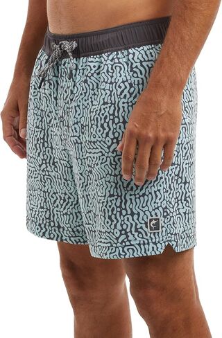 PELAGIC Leiday Elastic Waist Lined Shorts 17" in Kuwait