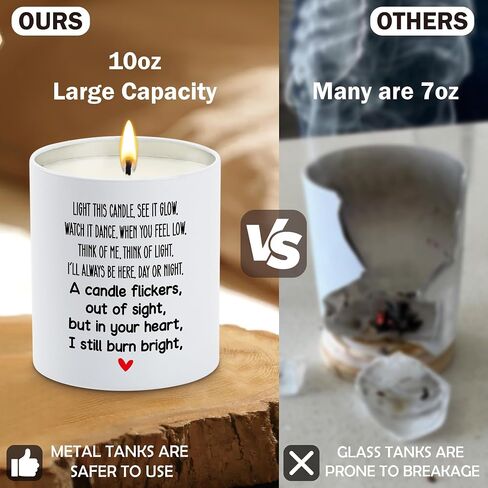 10oz مضحك أمي شمعة هدايا عيد الميلاد لأمي من ابن ابنة الطفل المفضل، عيد ميلاد أفضل هدايا أمي من أي وقت مضى، هدايا شمعة الآباء، خطوة أمي الأم في هدايا القانون، أمي الآباء شمعة معطرة الخزامى in Saudi Arabia