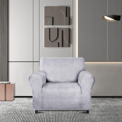 أغطية Molasofa Loveseat - غطاء الأريكة للأرائك الجلدية ، أغطية Loves Loveat الناعمة والقابلة للغسل بجودة تشبه الجلود. غطاء الأريكة غير الملموس غير المنقوش للحيوانات الأليفة والأطفال (بني داكن) in Kuwait
