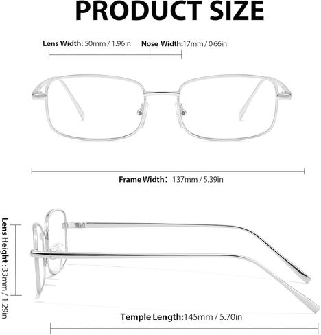 Square Retro Fake Glasses Non Prescription Blue Light Glasses for Women Fashion Glasses Frame Trendy Accessories in Kuwait