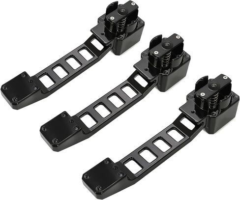 KUAFU Exterior Door Handle Compatible with 2007-2018 Jeep Wrangler JK JKU Door Handle & Tailgate Handle Heavy Duty Aluminum Powder Coated Black (5PCS) in Kuwait