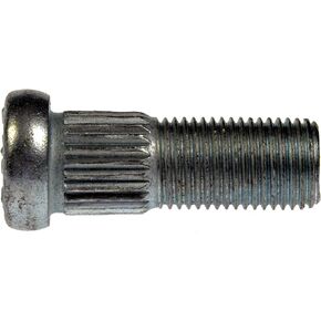 Dorman 610-185 Front 1/2-20 Serrated Wheel Stud - .560 in. Knurl, 1-7/16 in. Length Compatible with Select Chevrolet/GMC Models, 10 Pack
