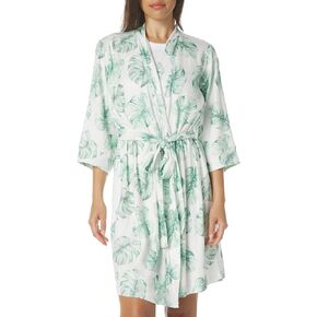 PJ Salvage womens Loungewear Hawaiian Lotus Robe