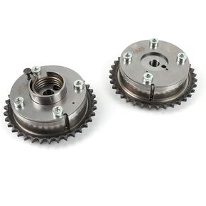 13070-0V010 2pcs Intake Exhaust Camshaft Adjuster Gears Fit for 2010-2012 Camry 2.5L, Fit for 2011-2012 Sienna 2.7L, Replace OE 13050-0V010 13070-0V010