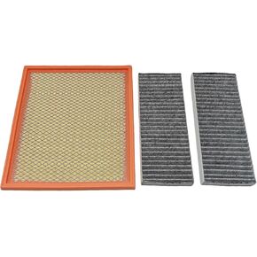 Engine & Cabin Air Filter Fit For Nissan Frontier Nv1500 Nv2500 Nv3500 Pathfinder Xterra, Suzuki Equator, Replace 16546-7S000 27274-EA000