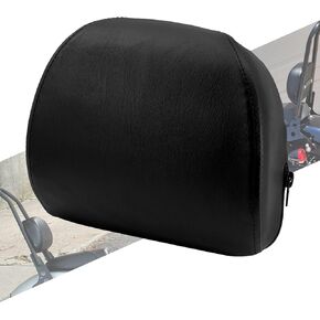 Motorcycle Passenger Sissy Bar Backrest Cushion Pad Fit for Harley Sportster XL 883 1200 48 2004-2024