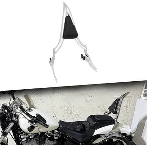 بار قابلة للانفصال Sissy Bar 22 "مسند لركاب الركاب من أجل Harley Softail Boy Flfbs 2018-2023 Breakout FXSB 2013-2023 (Chrome)