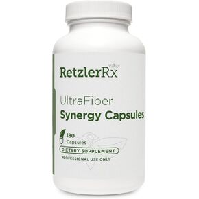 UltraFiber Lean Capsules by RetzlerRx - 100% Natural and Soluble Propolmannan Fiber - Supports Satiety and Healthy Bowel Movements