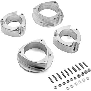 WSays 3" Shock Lift Kit Suspension Extension Spacers Compatible with Subaru Forester Impreza Legacy Outback Saab 92-X 1995-2008