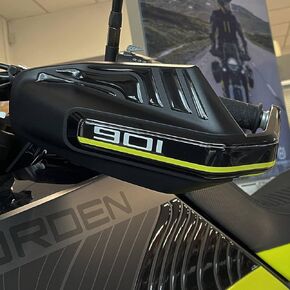 Motorcycle 3D Stickers Compatible with Husqvarna Norden 901 2022. Handguards Protections from Impact and Scratches. Complete Resin Stickers Kit - Made in Italy