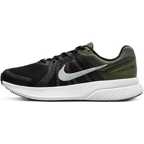 Nike Run Swift 2 Mens Running Trainers CU3517 Sneakers Shoes (UK 10 US 11 EU 45, Black Light Smoke Grey 007)