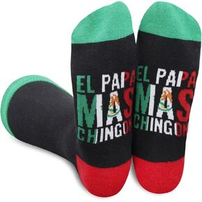 InnoBeta Mexican Dad Gifts Socks, Funny Mexico Gift for Men for Father's Day, Christmas