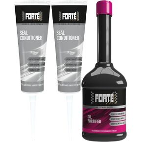Forte Seal Conditioner & Forte Oil Fortifier Bundle Set of 3 for Engines Over 2tlr