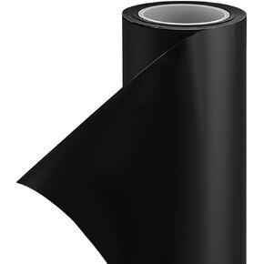 PBEE Matte Black Premium Vinyl Roll for Car Wrap Film Automotive Vinyl Tape Roll للسيارة Moto Furniture DIY （1ft × 5ft） in Saudi Arabia