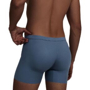 Men's Padded Underwear Boxer Briefs Tummy Control Body Shaper Shapewear Enhance Butt Lifter