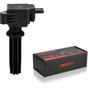 Ignition Coil Pack UF651 and Iridium Spark Plugs, Compatible with 2014-2015 Soul Forte - 1.8L 2.0L Hyundai Tucson Elantra GT Replaces 27300-2E000 UF651, Set of 4