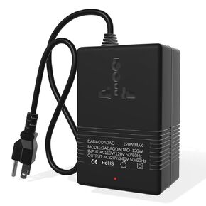 120W 110v to 220v Converter Step Up Transformer 110v to 220v Convertidor de 110 a 220 Volt Transformador de 110 a 220 Step Up Converter 110v to 220v 110 to 220 Voltage Converter Step Up Transformer