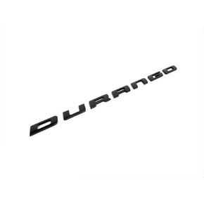 1pc 14-21 Durango Emblem 3d شارة Liftgate Leate Nameplate Letter 55079299AC بديل لـ Durango (Gloss Black)