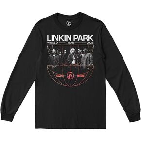 Linkin Park From Zero Official Merch Globe Long Sleeve T-Shirt