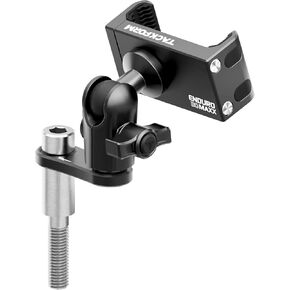 حامل الهاتف الأسود - 20MAXX Cradle Cradle | مركز Riser Mount - M10 Bolt | متوافق مع Can-Am Spyder F3 ، RS ، ST ، RT (سنوات مختلفة) | متوافق مع iPhone ، Galaxy ، المزيد | وصول قصير