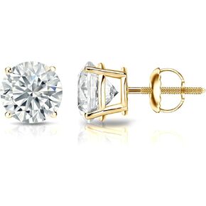 Diamond Wish 1/3 قيراط مقاطع ماس ماس للنساء للنساء في الذهب الأصفر 14K (H-I ، I2-I3 ، CTTW)