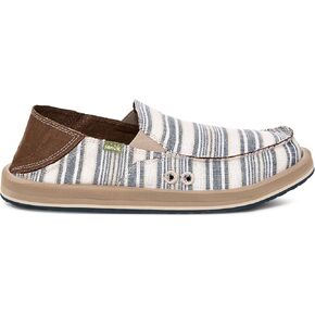 Sanuk Mens Donny Nautical Loafers | Mens Shoes | Slip On Shoes for Men | Men's Slip-on Loafers | Memory Foam Footbed