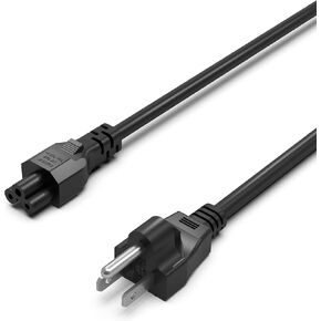 AC 3 Prong Laptop Power Cable Cord for LG TV, Asus Lenovo Dell HP Acer MSI Razer Toshiba Sony Samsung Adapter Notebook Computer Charger Replacement - ETL Listed Cable in Kuwait