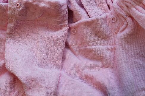Plus Size Luxury Spa Wrap 1X-6X Bath Beauty Shower Towel Swim Cover Up Wrap Cotton Terry Velour with Snaps 1X 2X 3X 4X 5X 6X (Pretty Pink, 1X-2X) in Saudi Arabia