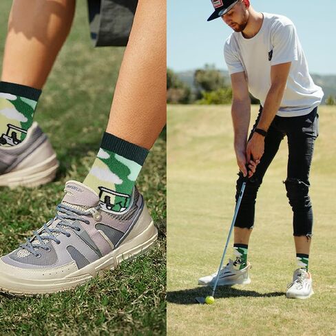 Fathers day Dad Gifts from Daughter Wife Funny Socks for Men Husband Birthday Golf Gifts Stocking Stuffers for Teens in Saudi Arabia